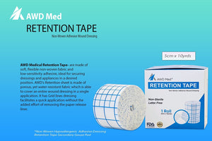 AWD Medical Dressing Retention Tape