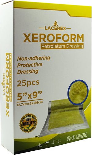 AWD Xeroform Petrolatum Fine Mesh Gauze Dressing Sterile 5"x9"