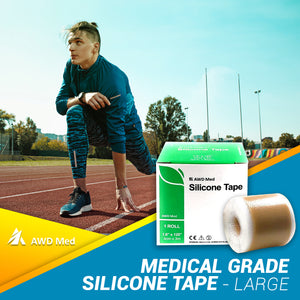 Medical Grade Silicone Tape - Large